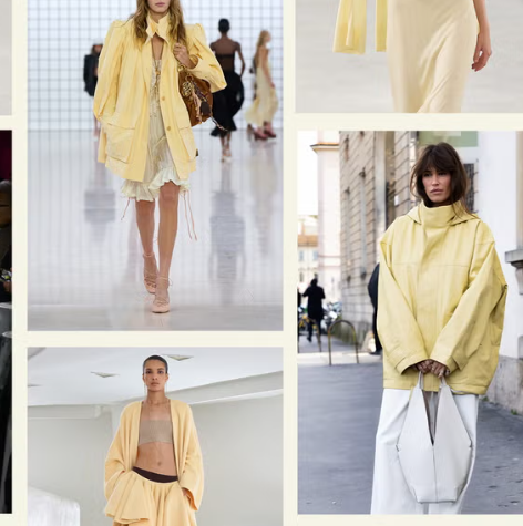 The Rise of Butter Yellow: Spring 2025’s Unexpected Fashion Darling