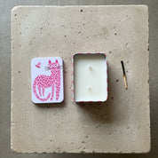 Pink Cat Scented Candle Tin