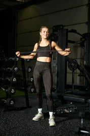Dana Zebra Sports Leggings