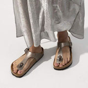Birkenstock Gizeh Graceful Pearl Taupe