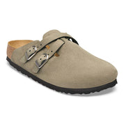 Birkenstock Blair Suede Clog Taupe