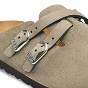 Birkenstock Blair Suede Clog Taupe