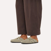 Birkenstock Blair Suede Clog Taupe