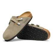 Birkenstock Blair Suede Clog Taupe