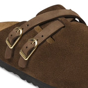 Birkenstock Blair Suede Clog Carafe