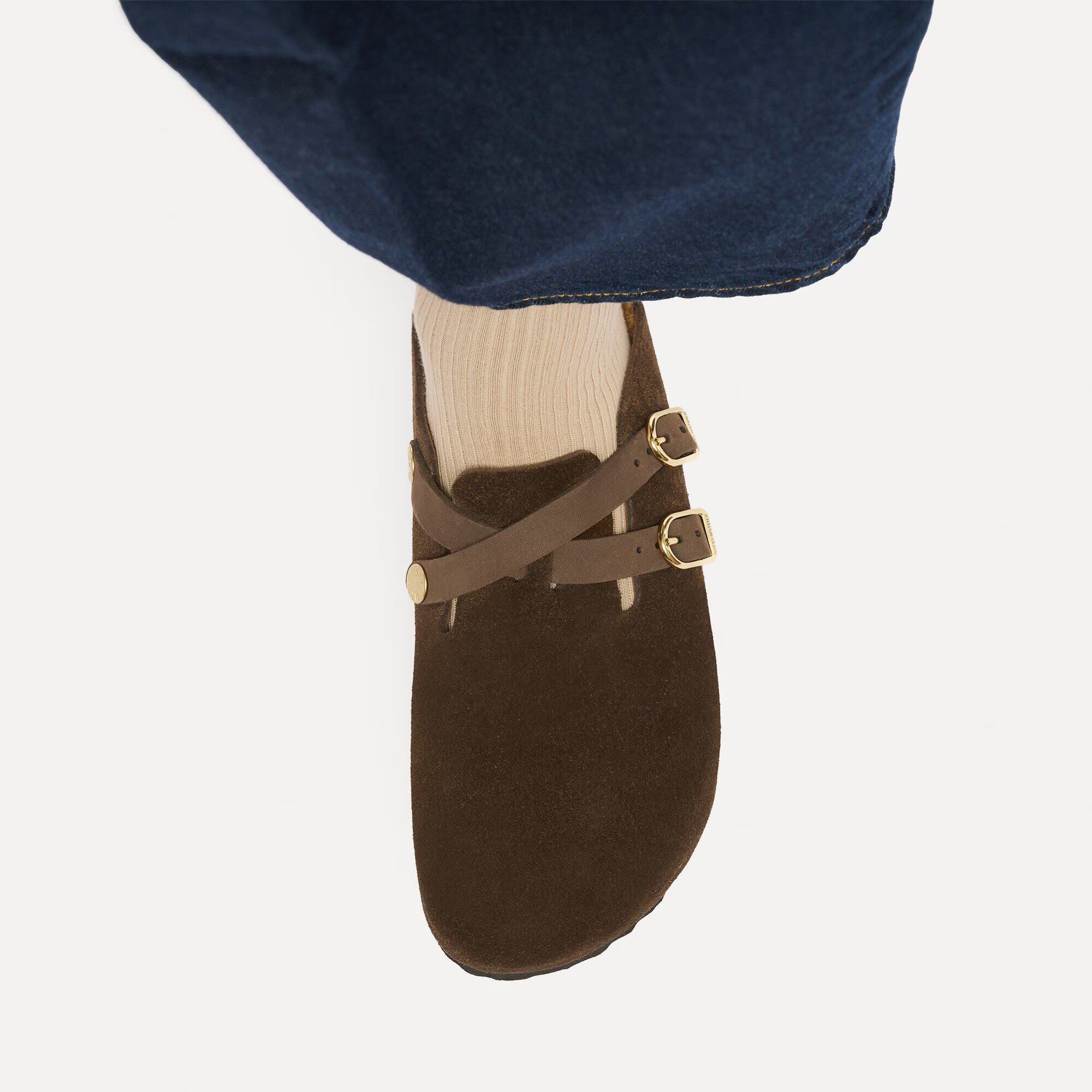 Birkenstock Blair Suede Clog Carafe