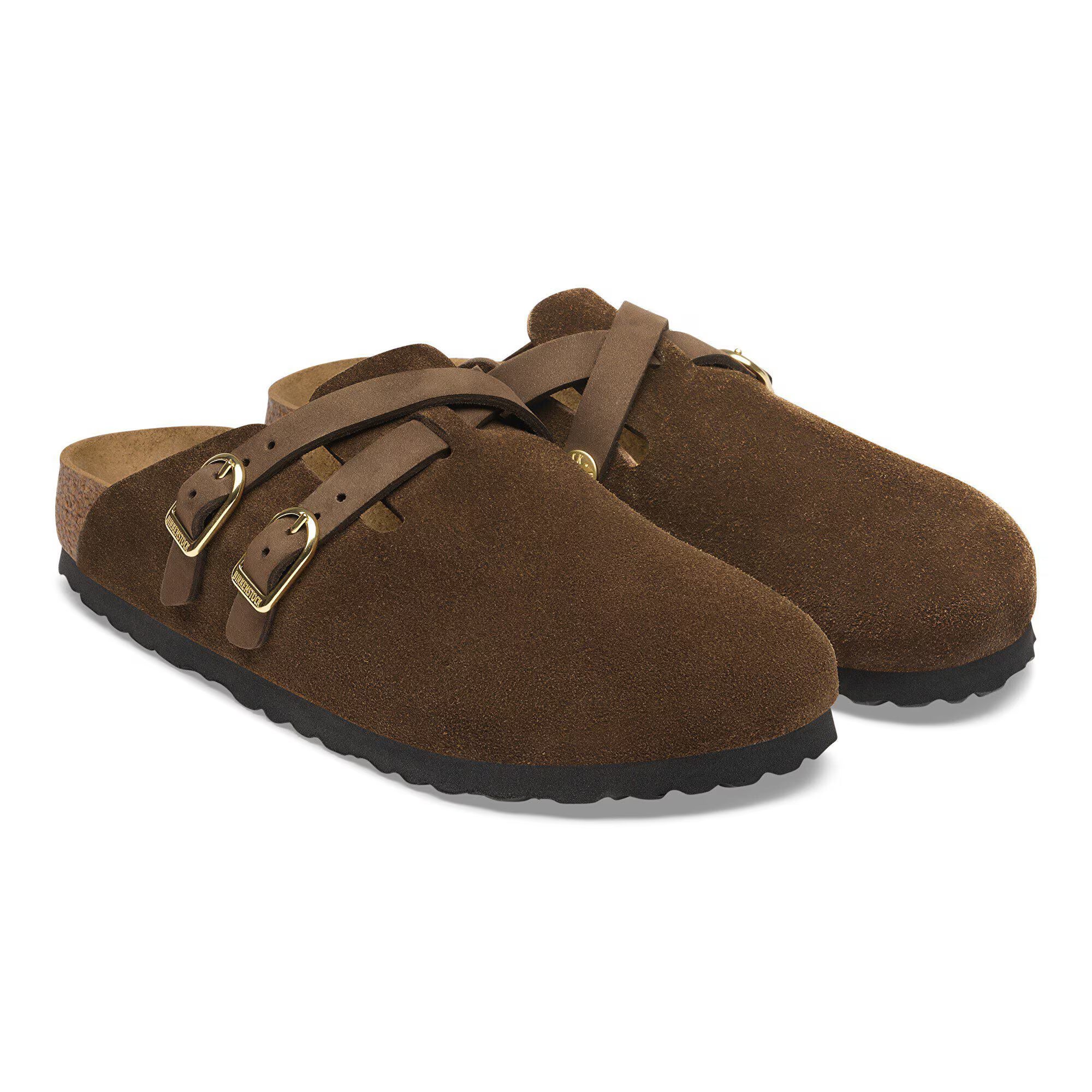 Birkenstock Blair Suede Clog Carafe