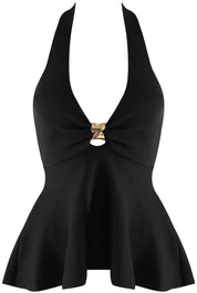 Linora Fine Knit Halter Neck Top