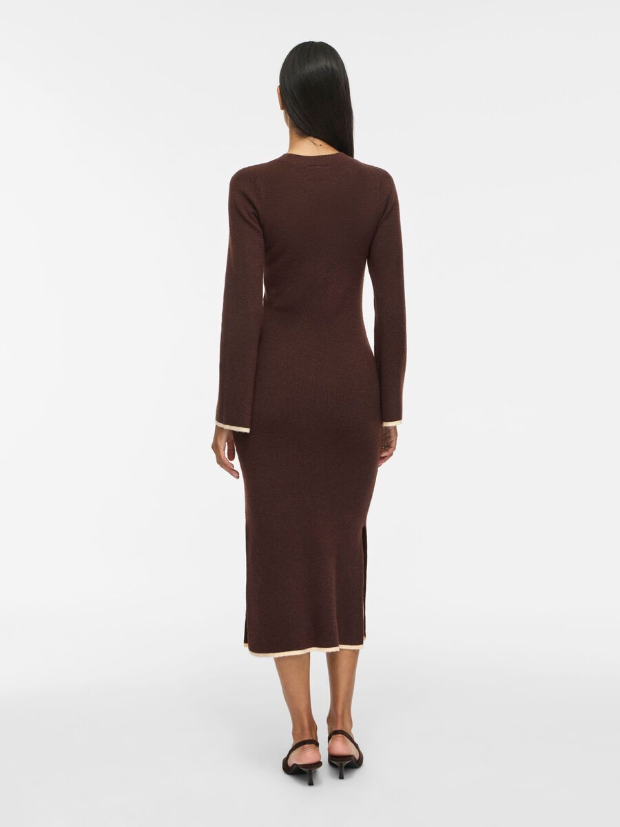 Kerry O-Neck Midi/Maxi Knit Dress