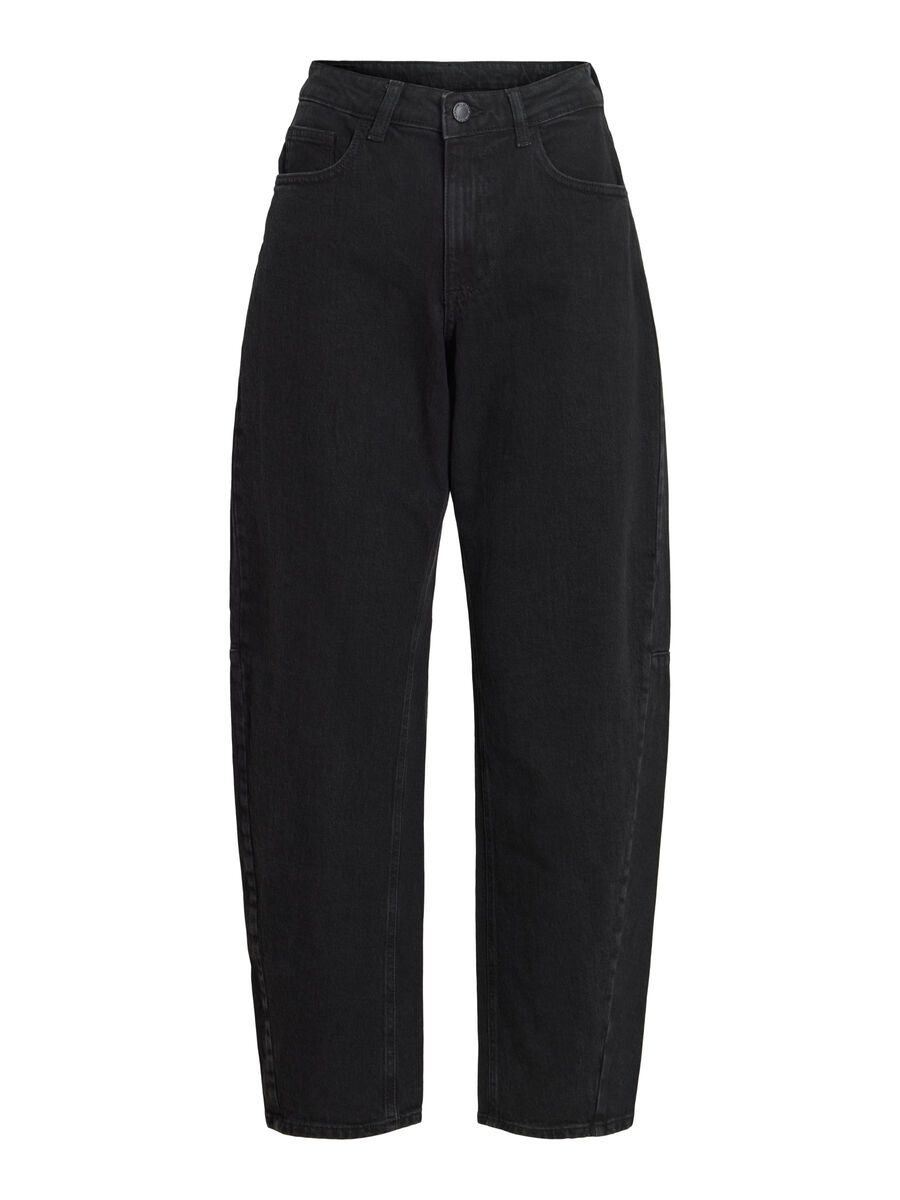 Brady Barrel Leg Jeans Black Wash