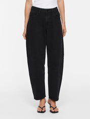 Brady Barrel Leg Jeans Black Wash