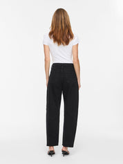 Brady Barrel Leg Jeans Black Wash