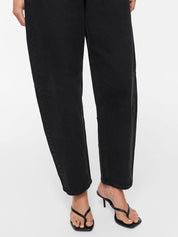 Brady Barrel Leg Jeans Black Wash