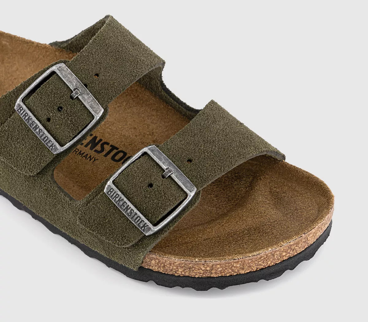 Birkenstock - Arizona 2-strap Suede Thyme