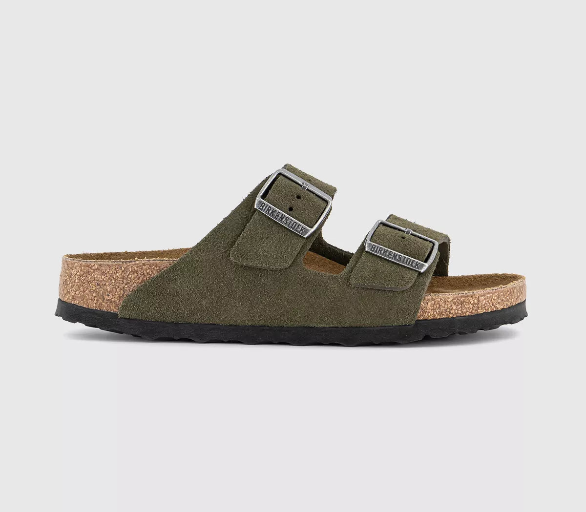 Birkenstock - Arizona 2-strap Suede Thyme