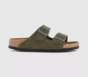 Birkenstock - Arizona 2-strap Suede Thyme