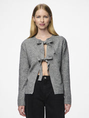 Silly Grey Reversible Tie Cardigan