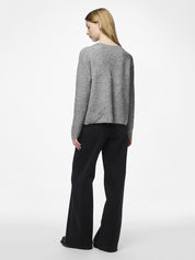 Silly Grey Reversible Tie Cardigan
