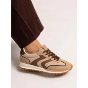 Lunar Jaz Beige Trainer