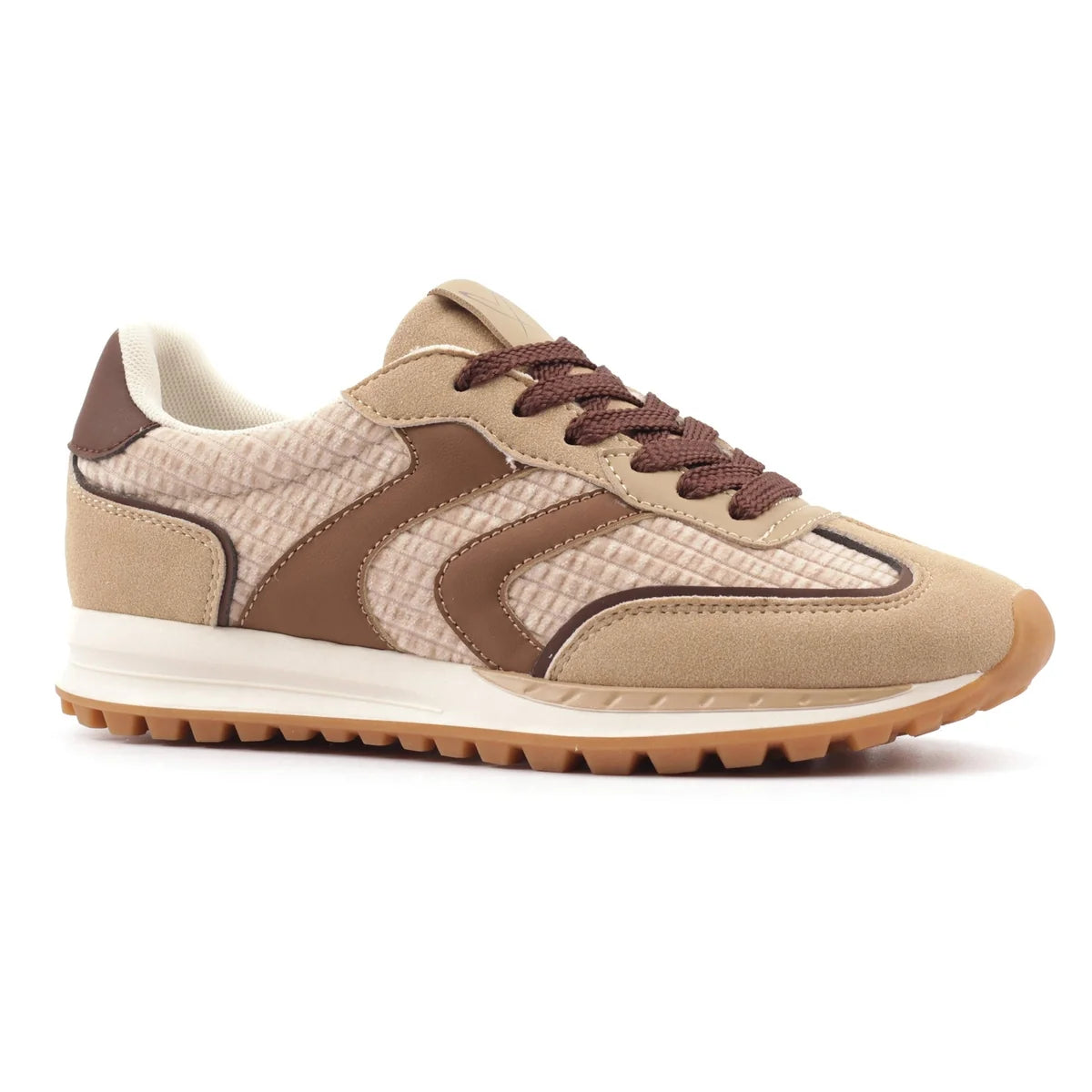 Lunar Jaz Beige Trainer