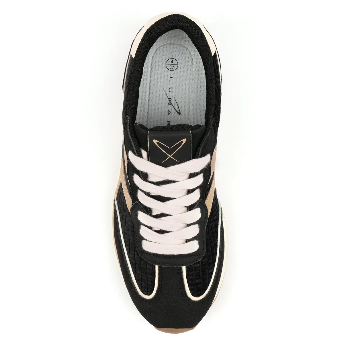 Lunar Jaz Black Trainer