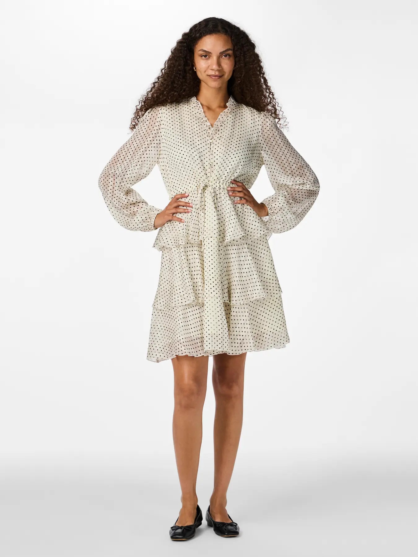 Cruella Polka Dot Frill Dress