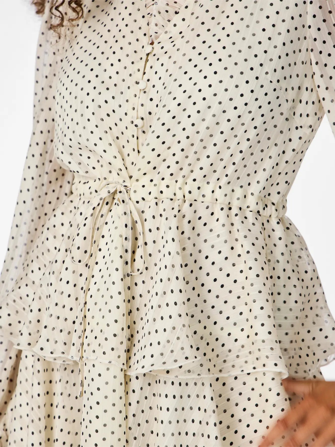 Cruella Polka Dot Frill Dress