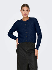 Chloe Button up Cardigan Navy