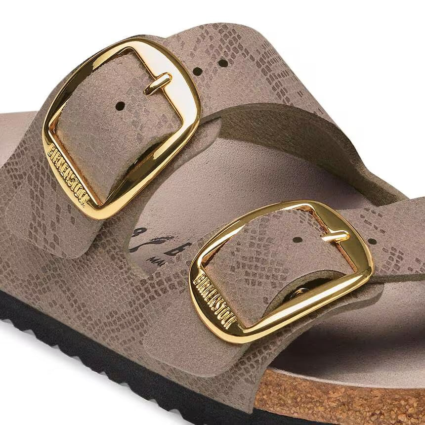 Birkenstock Arizona Big Buckle Python Taupe