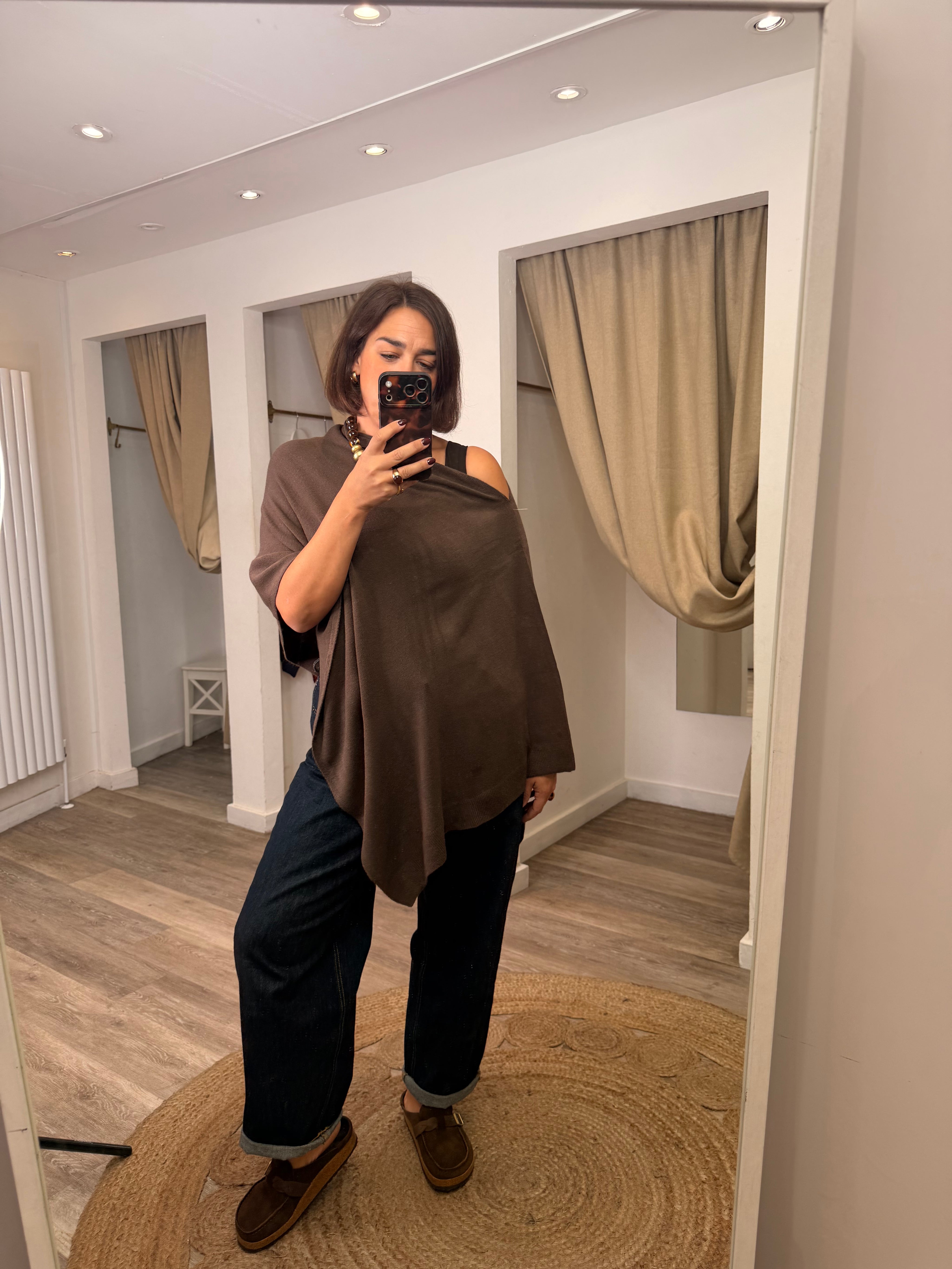 Avalon Knit Poncho