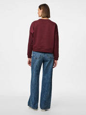 Chilli Wine Round Neck Sweatshirt