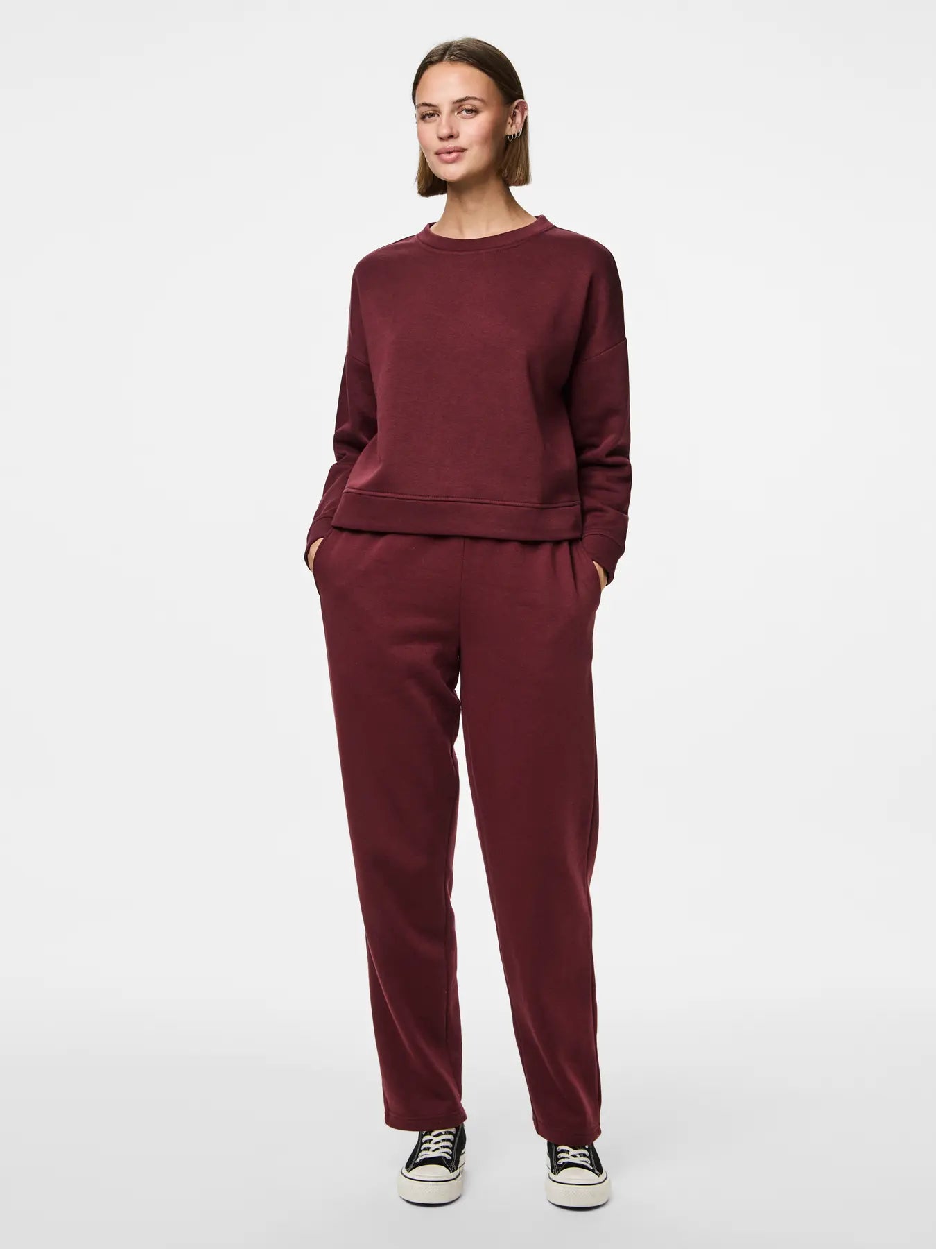 Chilli Wine Round Neck Sweatshirt