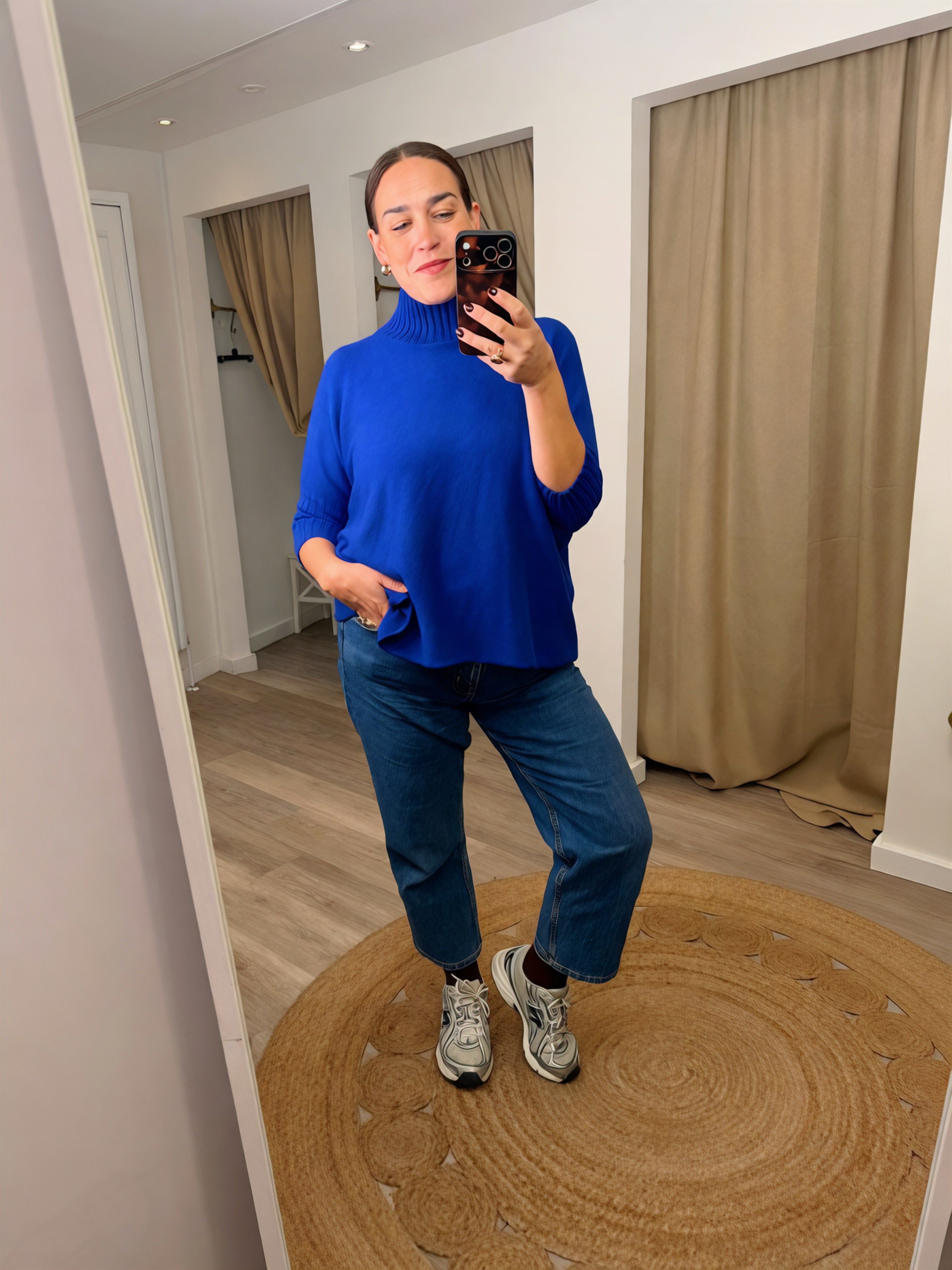 Lottie High Neck Knit
