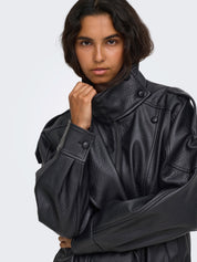 Vani Leather Look Jacket