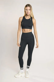 Agon Signature Espresso Full-Length Leggings Black