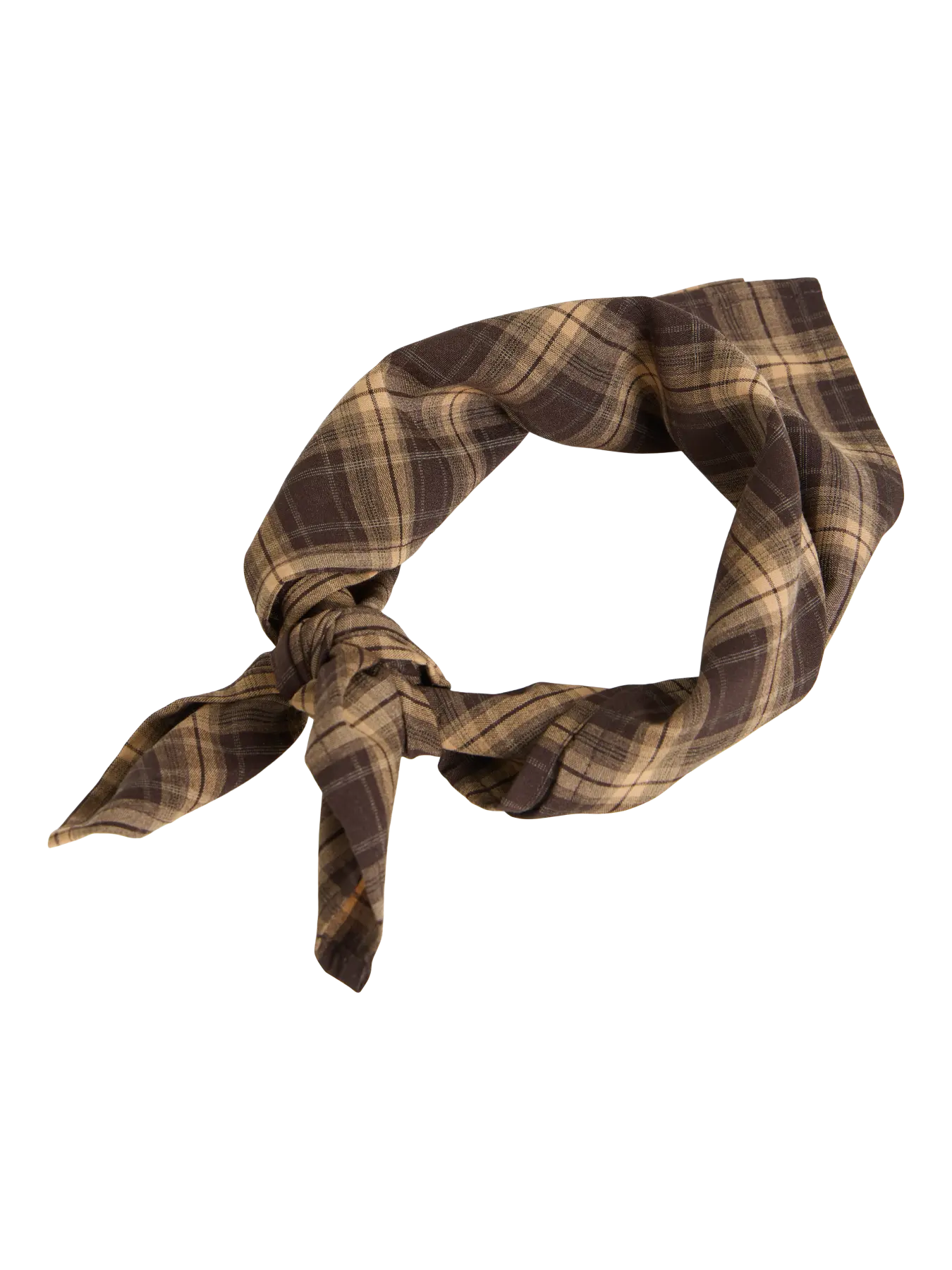 Lene Checked Neck Scarf