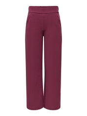 Louisville Wine Wide Leg Trousers