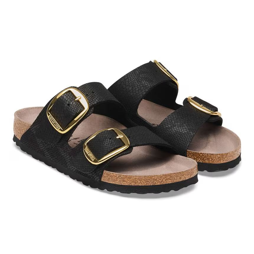 Birkenstock Arizona Big Buckle Python Black
