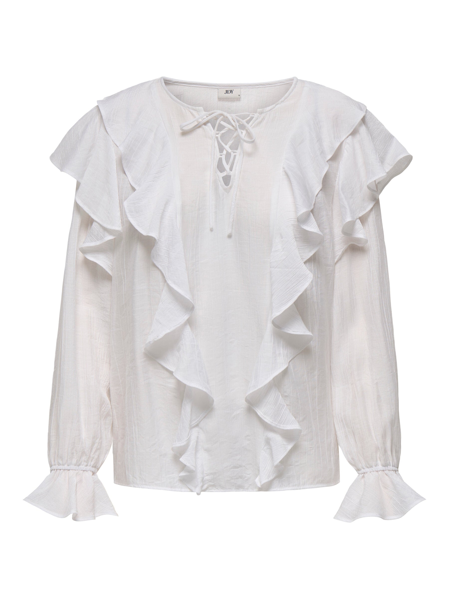 Beth Frill White Shirt