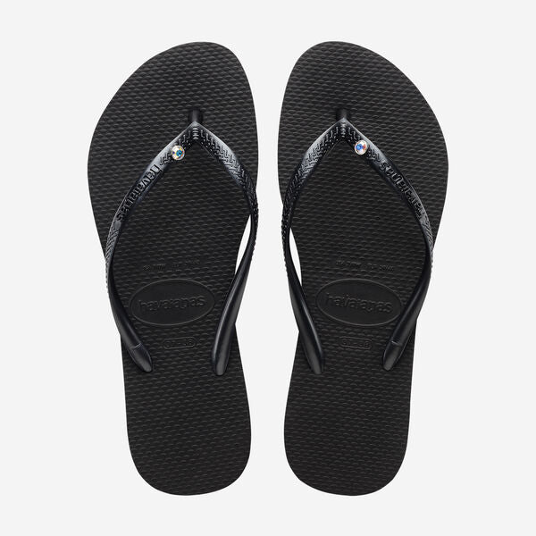 Havaianas Slim Crystal Sw II Black