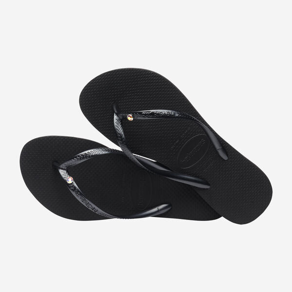 Havaianas Slim Crystal Sw II Black