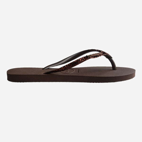 Havaianas Slim Glitter II Brown