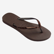 Havaianas Slim Glitter II Brown