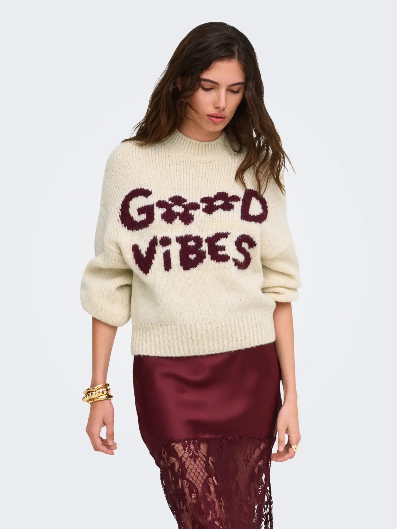 JDY Good Vibes knit Jumper