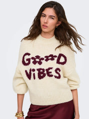 JDY Good Vibes knit Jumper