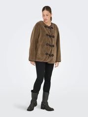 Mali Faux Fur Duffle Coat