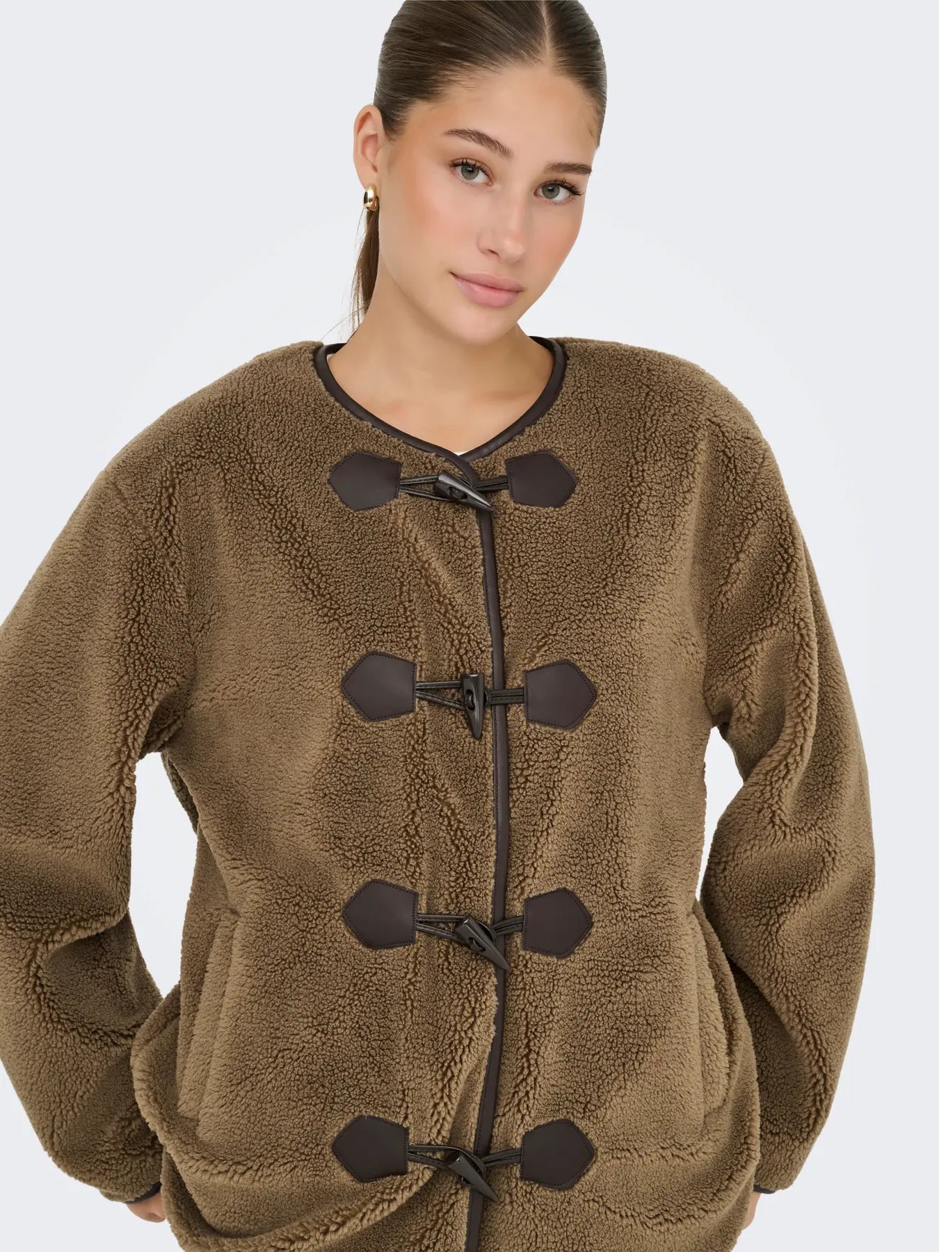 Mali Faux Fur Duffle Coat
