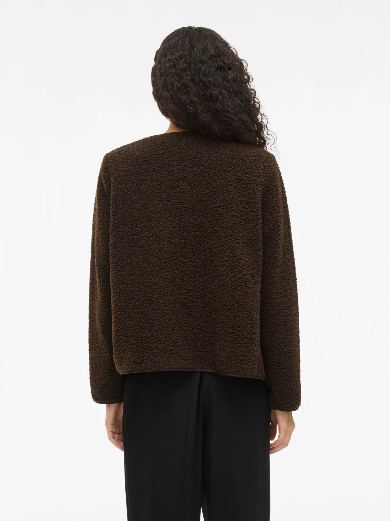 Ada Brown Teddy Jacket