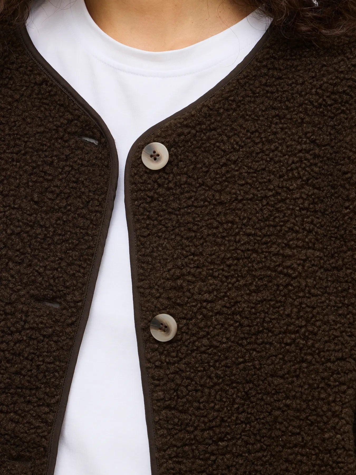 Ada Brown Teddy Jacket