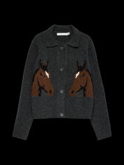 Cavallo Horse Polo Cardigan